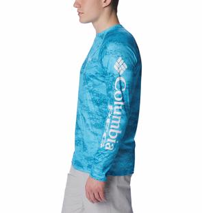 Columbia Men's PFG Super Tamiami Long Sleeve Fishing Shirt - Vivid
